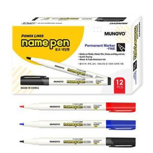 문교 네임펜 중간글씨용 12개 1타 - 54178 (W5ECED8)