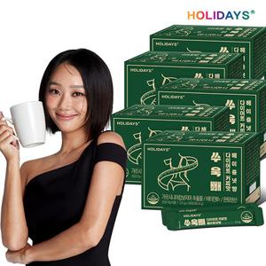 [홀리데이즈] 쑤욱빼 다이어트 커피맛 헤이즐넛향 28포 5박스 (140회분)