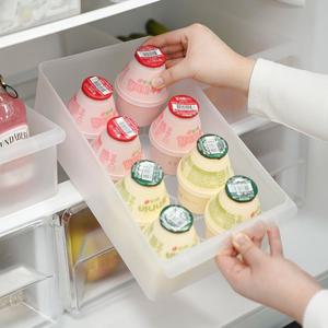 국내생산 손잡이 멀티 냉장고 정리함 트레이 대4개