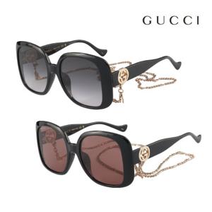 [최초공개][구찌]스퀘어 선글라스(GG1029SA)+체인스트랩