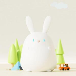 투랩 말랑토끼 LED 무드등 (WFHRBNI)