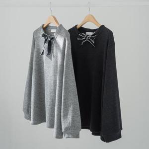 [리센] 쇼콜라니트티셔츠-QLTE2601013-