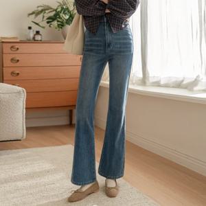 고탄성 라이크라스판 늘씬 부츠컷진(숏기본롱)