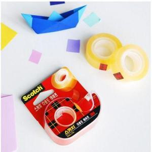 [골피아]문구 사무용품 스카치 테이프 리필 3개