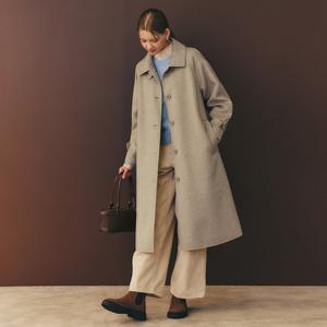 제로스트릿 [2컬러] 핸드메이드 메이플 울 롱 코트