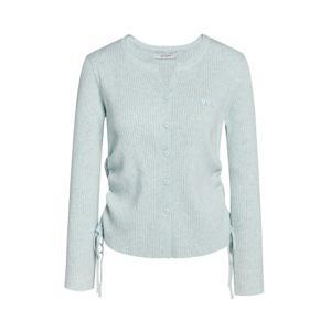 JJ지고트 사이드 셔링 하트와펜 V넥 니트  GS3N1PO351