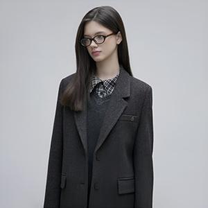 플라스틱아일랜드 울 싱글 자켓 (PR4WJ065)