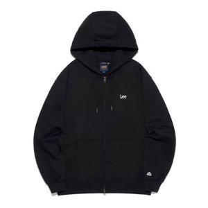 LEE 스몰 트위치로고 후드집업 블랙 LE2503HZ01BK