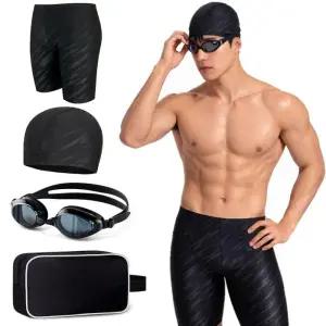 로드브릿지 남성 5부 실내 수영복세트