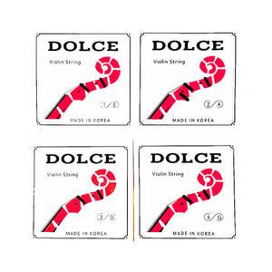 [하나악기]돌체 바이올린 현 세트 국산선 줄 E A D G