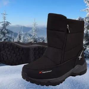 남성 겨울 데일리 방한화 따뜻한 털 안감 부츠 보온 신발