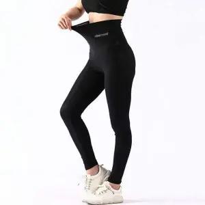 여성 하이웨스트 땀복 레깅스 운동용 헬스복 슬림핏 스포츠 팬츠