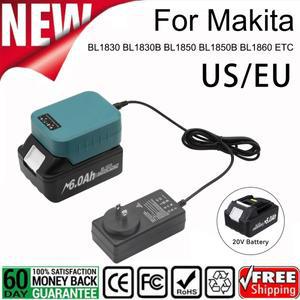 MAKITA BL1830 용 리튬 배터리 충전기 교체 휴대용 소형 분할 14.4V-18V