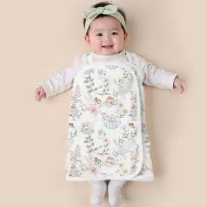 [엠에스키즈] 모로반사 방지 순면 아기 조끼형 슬리핑백 배싸개(0세-3세)