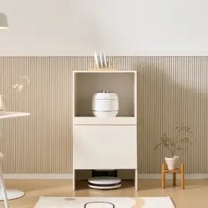 G2151 로봇청소기 렌지대 수납장 600