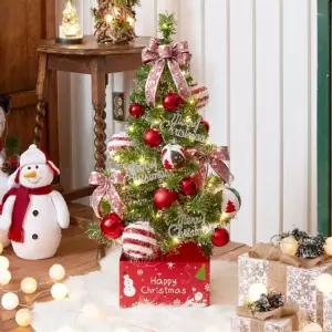 크리스마스 소형트리 90cm롤리팝 풀세트트리장식 장식품 만들기 성탄절소품 홈파티 파티용품