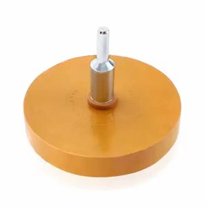 누오둔코 90mm 접착제 제거용 지우개 휠 (드릴용) 자동차 비닐 데칼 테이프 스티커 잔여물 고무 클리너 도구