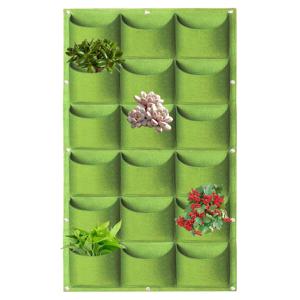벽걸이 식물 재배 가방, 수직 벽걸이 식물 재배 가방, 허브 정원 화분, 야외 실내 재배, 49 포켓