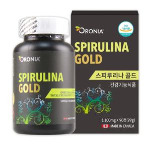 오로니아 캐나다 스피루리나 골드 90정 3개월분