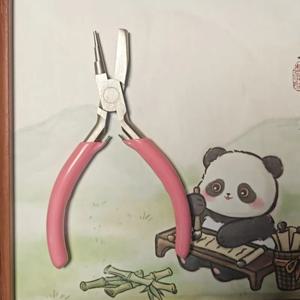 미니 하프 그루브 반원형 보석 플라이어 - DIY 보석 와이어 래핑 도구