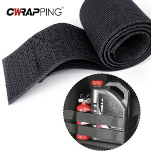 자동차 트렁크 주최자 회사 나일론 매직 테이프 Stowing 깔끔한 고정 벨트 자동 도구 보관 고정 벨트 소화기 보관