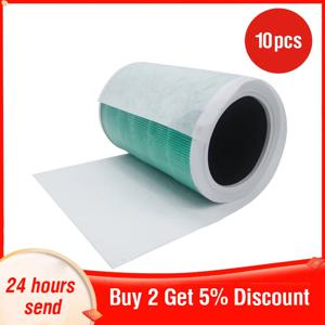 10 PCS Hepa 필터 Kimberley 정전기 면화 Xiaomi 공기 청정기 2 2C 2H 2S 3 3C 3H Pro 용 방진 공기 청정기 필터