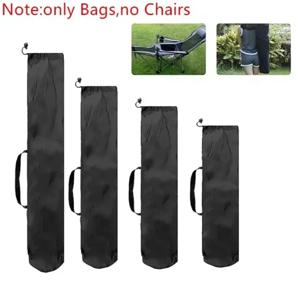 캠핑 의자용 휴대용 보관 가방 휴대용 내구성 교체 커버 피크닉 접이식 운반 가방 상자 야외 장비 의자 없음
