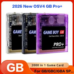 멀티 게임 2000 in 1 EDGB 게임 카드 게임보이 카드 OS V4 4GB TF 카드 포함 게임 카드 GB GBC SP 게임 콘솔용