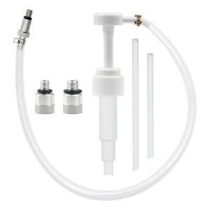 해양 선외기 엔진에 적합한 하부 기어 오일 펌프 수공구 기어 박스 오일 펌프 전달 키트 3/8 인치 금속 회전 링