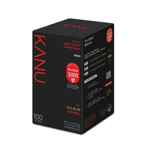 카누 다크 로스트 미니 아메리카노 100T + 텀블러