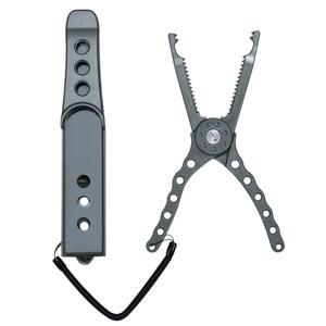 피쉬 립 클램프 낚시용 플랫 핀셋 낚시 도구 피쉬 컨트롤러 그립퍼 미끄럼 방지 낚시용 피쉬 립 플라이어