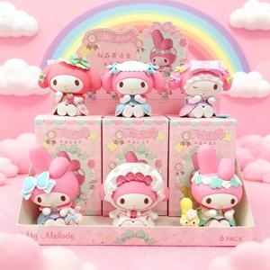 산리오 피케니크 모란고 서프라이즈 블라인드 박스 마이 멜로디 티 파티 핸드메이드 선물 미니소 데스크탑 장식