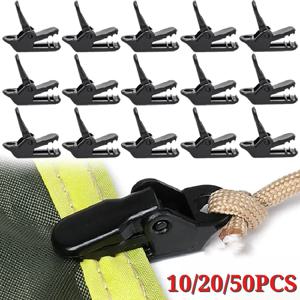10/50/100PCS 야외 방풍 텐트 악어 클립, 캠핑 텐트, 양산, 바람 로프 클립, 고정 방수 천막 클립