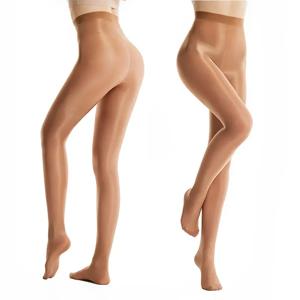 70D 여성 슬림 쉐이핑 타이츠 광택 오일 글로시 폴 요가 댄스 에어로빅 반사 스타킹 섹시 팬티스타킹