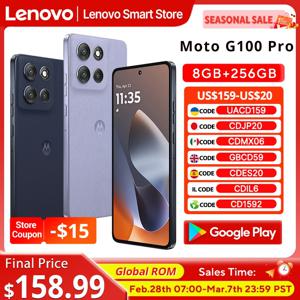 모토로라 모토 G100 프로 스마트폰 글로벌롬 6.7인치 1.5K pOLED 120Hz 디스플레이 디멘시티 7300 6720mAh 50MP AI 카메라 휴대폰