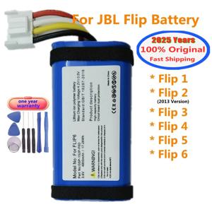 2025년 JBL Flip 4 3 6 5 2 1 Flip3 Flip4 GSP용 100% 오리지널 스피커 배터리 872693   01 스페셜 에디션 배터리 Bateria