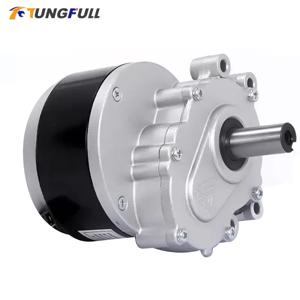 전동 휠체어 교체 용 고 토크 350W 브러시 DC 24V 모터 75/120RPM 휠체어 수리에 적합