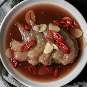 통영할매 비법 깐 새우장 간장새우장 매운간장새우장 330g
