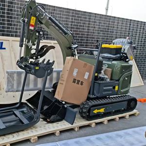 무료 배송 EPA 쿠보타 엔진 굴삭기, 가정용 소형 굴삭기, 1톤 1.2톤 기계 가격 리파 미니 굴삭기