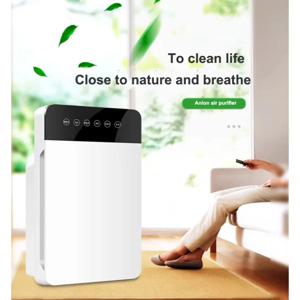 좋은 판매량을 자랑하는 공기청정기 이온화기 이온 UV 휴대용 가정용 필터 헤파 음이온 청정기 4단계 25PM 자외선 공기청정기