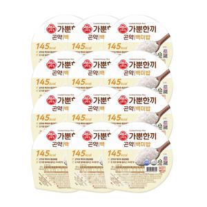 오뚜기밥 가뿐한끼 곤약백미밥 130g 12개