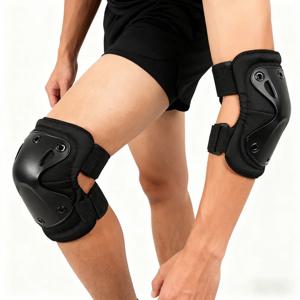 2개 세트 야외 전술 무릎 및 팔꿈치 보호대 사이클링 등산 하이킹용 - 보호 스포츠 장비