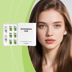 5ML/6개입 헤어 롤러 세럼 세트 부드럽게 두피에 영양을 공급하고 부드러운 두피와 모발 관리를 위한 데일리 케어 두피 세럼