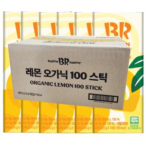 [1BOX,14포X6개] 배스킨라빈스 오가닉 100 레몬즙
