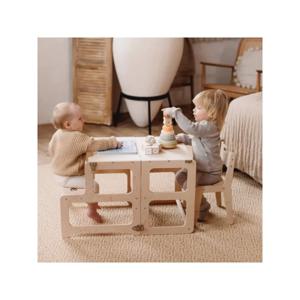 높이 조절 가능한 유아 학습 의자, 주방 보조 타워, 나무 발판, 몬테소리 가구, 활동 장난감