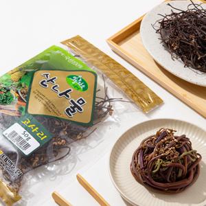 [태백농협] 국내산 품질보장 고사리 50g x 5봉