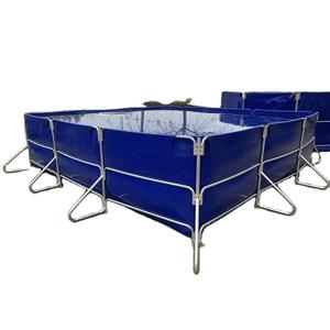 철제 파이프 랍스터 탱크 연못 어항 플라스틱 양어장 탱크 새우 양식 농업 장비