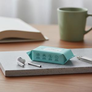 시치미 쓱 초미니 여행용 엠보싱 휴대용 미니 물티슈 5봉(40팩)