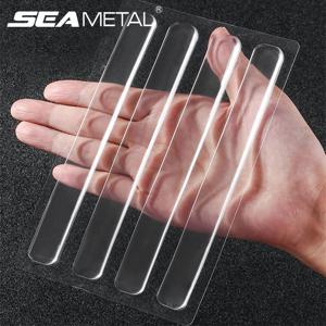 SEAMETAL 10Pcs 자동차 문 투명 테이프 Anti Collision Protector 스티커 홈 오피스 용 도어 가장자리 보호 가드 스트립