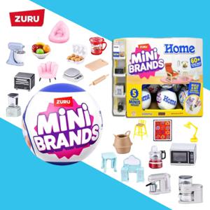 주루 미니 브랜드 홈 시리즈 1 볼 서프라이즈 가구 블라인드 박스 소녀들을 위한 서프라이즈 박스 정품 어린이 선물 캡슐